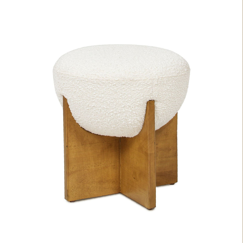Bali - Round Upholstered Ottoman - R&R Furniture Gallery (Fountain Valley, CA)