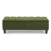Ottoman Bench & Storage - Green - R&R Furniture Gallery (Fountain Valley, CA)