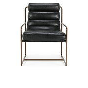 Argo - Accent Chair - Jet Black - R&R Furniture Gallery (Fountain Valley, CA)