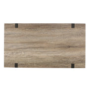 Abitha - Coffee Table With Industrial Powder Coated Metal Legs - R&R Furniture Gallery (Fountain Valley, CA)