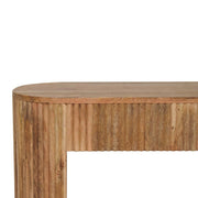 Soba - Straight Media Unit - Oak - R&R Furniture Gallery (Fountain Valley, CA)