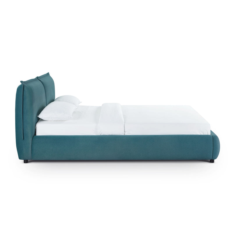 Mel - Faux Mohair Bed - R&R Furniture Gallery (Fountain Valley, CA)