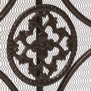Darcie - Wrought Fireplace Screen, Ornate Design - R&R Furniture Gallery (Fountain Valley, CA)