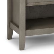 Amherst - Bedside Table, Handcrafted - R&R Furniture Gallery (Fountain Valley, CA)