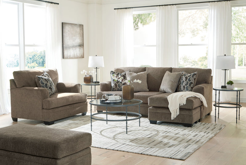 Signature Design by Ashley 3-piece Stonemeade living room set with sofa, loveseat, and armchair in a modern fabric.