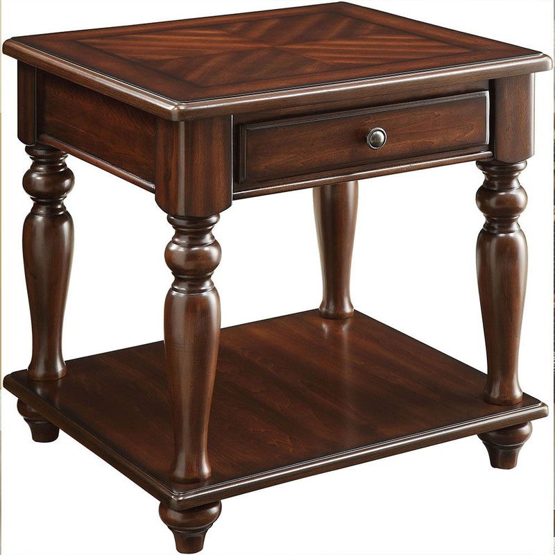 Farrel - End Table - Walnut - R&R Furniture Gallery (Fountain Valley, CA)