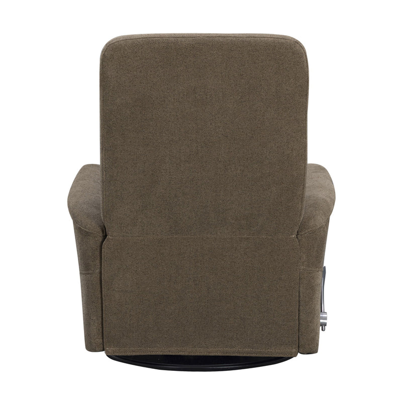 Gemini - Manual Swivel Glider Recliner - R&R Furniture Gallery (Fountain Valley, CA)