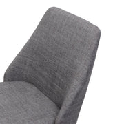Modern Dining Chair With Iron Legs And Wood Finish - R&R Furniture Gallery (Fountain Valley, CA)