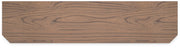 Landocken - XL TV Stand W/Fireplace Option - Brown / Blue - R&R Furniture Gallery (Fountain Valley, CA)