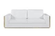 1130 - Top Grain Italian Leather Sofa - R&R Furniture Gallery (Fountain Valley, CA)