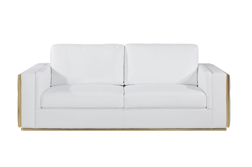 1130 - Top Grain Italian Leather Sofa - R&R Furniture Gallery (Fountain Valley, CA)