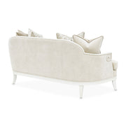 La Marisia - Chenille Loveseat - Tranquil / Creamy Pearl - R&R Furniture Gallery (Fountain Valley, CA)