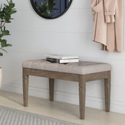 Waverly - Upholstered Tufted Ottoman Bench - R&R Furniture Gallery (Fountain Valley, CA)