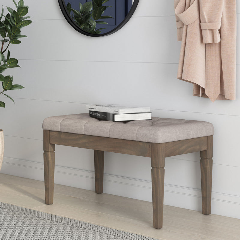 Waverly - Upholstered Tufted Ottoman Bench - R&R Furniture Gallery (Fountain Valley, CA)