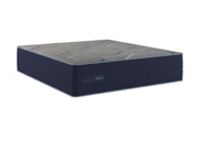 Restonic Mattress HealthRest PolarBreeze Super hybrid mattress showing a close-up of the mattress surface with cooling and support features.