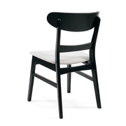 Mid Century Dining Chairs With Cushioned Seats And Wood Frame (Set of 2) - R&R Furniture Gallery (Fountain Valley, CA)