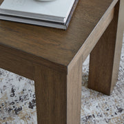 Rosswain - Square End Table - Warm Brown - R&R Furniture Gallery (Fountain Valley, CA)