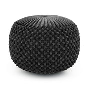 Renee - Handcrafted Round Pouf - R&R Furniture Gallery (Fountain Valley, CA)
