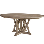 Round Dining Extendable Dining Table - Sand - R&R Furniture Gallery (Fountain Valley, CA)