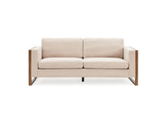 Modern Sofa With Solid Wood Legs, 3 Seater - R&R Furniture Gallery (Fountain Valley, CA)