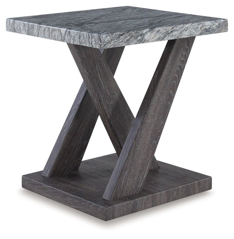 Bensonale - Occasional Table Set (Set of 3) - Brown / Gray - R&R Furniture Gallery (Fountain Valley, CA)