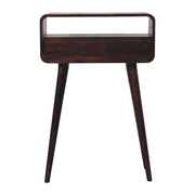 Solid Wood Curved Console Table - R&R Furniture Gallery (Fountain Valley, CA)