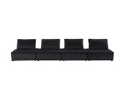 Anna Lilola Home modular sofa sectionals with plush cushions and modern design in a cozy living room setting.