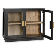 Larson - Reclaimed Pine 2 Door Cabinet - R&R Furniture Gallery (Fountain Valley, CA)