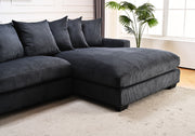 Luxe - Oversized 2 Piece Sectional Couches For Living Room, L Shaped Sofa With Chaise - R&R Furniture Gallery (Fountain Valley, CA)