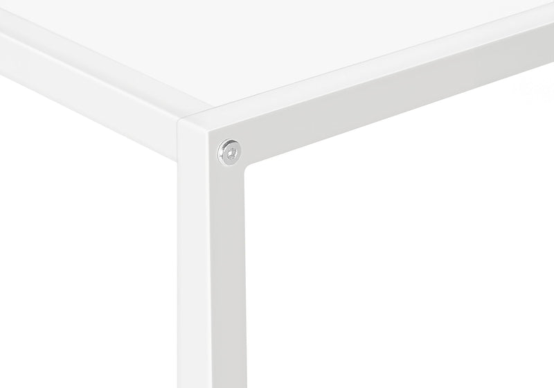 Corner Accent Console Table For Entryway, Unique L-Shaped Design - R&R Furniture Gallery (Fountain Valley, CA)