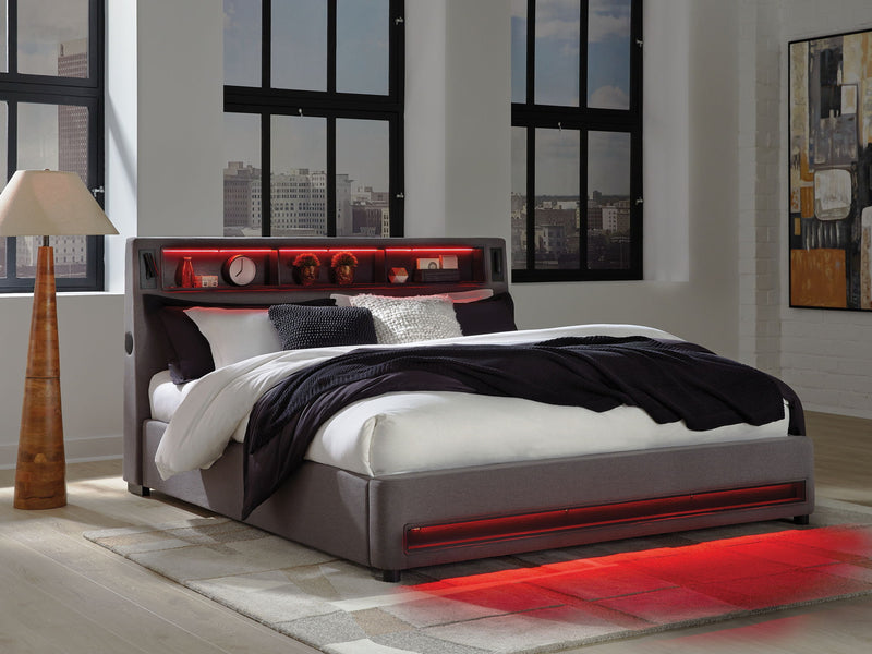 Verishaw - Upholstered Bed - R&R Furniture Gallery (Fountain Valley, CA)