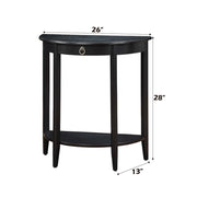 Justino II - Console Table - Black - R&R Furniture Gallery (Fountain Valley, CA)