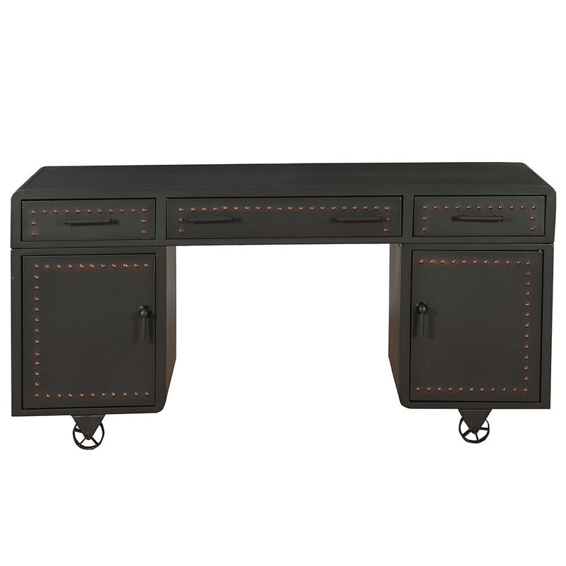 Actaki - Executive Writing Desk - Sandy Gray - R&R Furniture Gallery (Fountain Valley, CA)