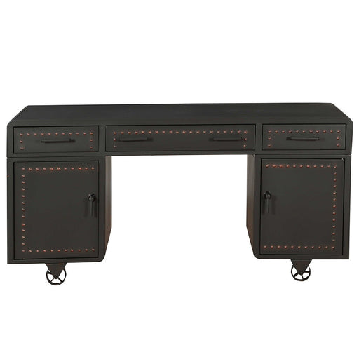Actaki - Executive Writing Desk - Sandy Gray - R&R Furniture Gallery (Fountain Valley, CA)