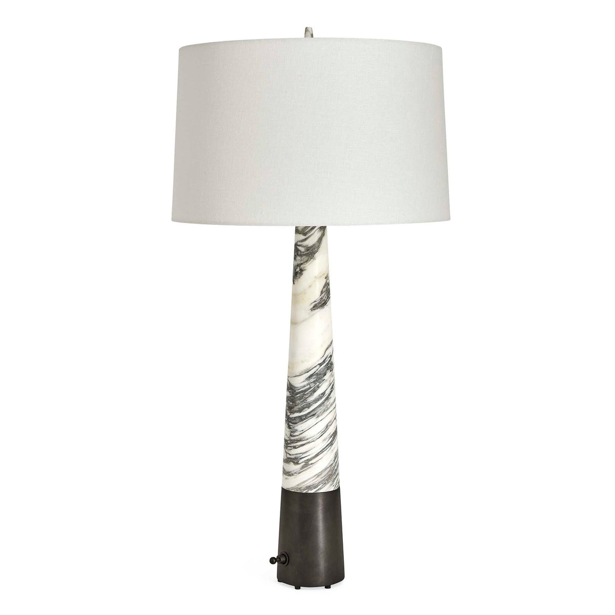 Lance - Table Lamp - Black / Bronze / White