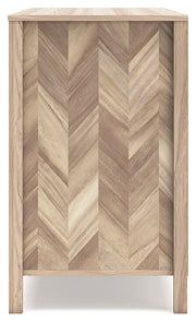Battelle - Six Drawer Dresser - Tan - R&R Furniture Gallery (Fountain Valley, CA)
