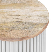Demy - Handcrafted Metal Accent Table - R&R Furniture Gallery (Fountain Valley, CA)