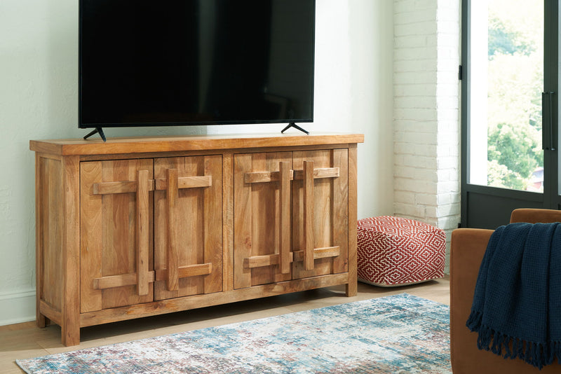 Dresor - Accent Cabinet - Natural - R&R Furniture Gallery (Fountain Valley, CA)