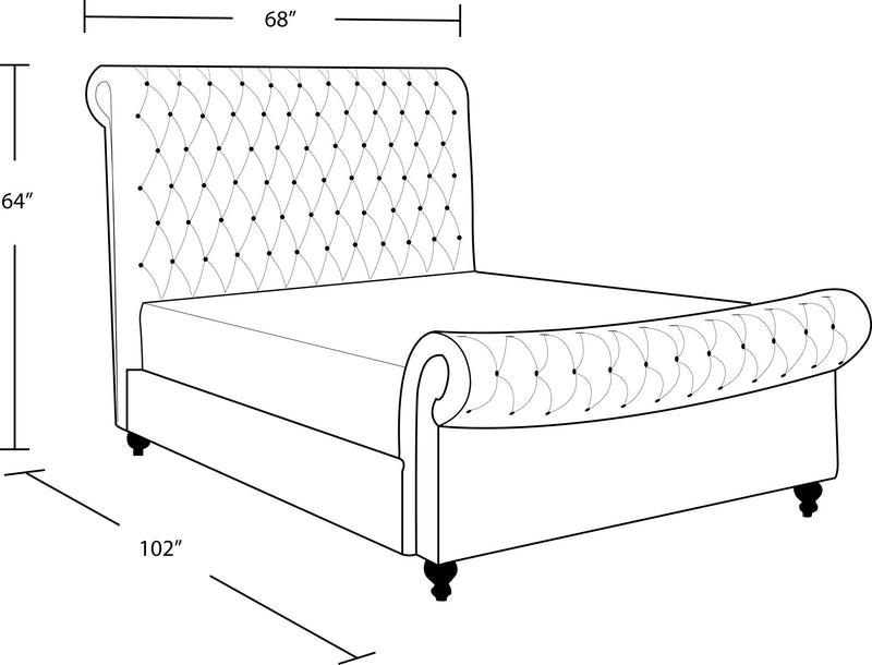 Jackie - Bed