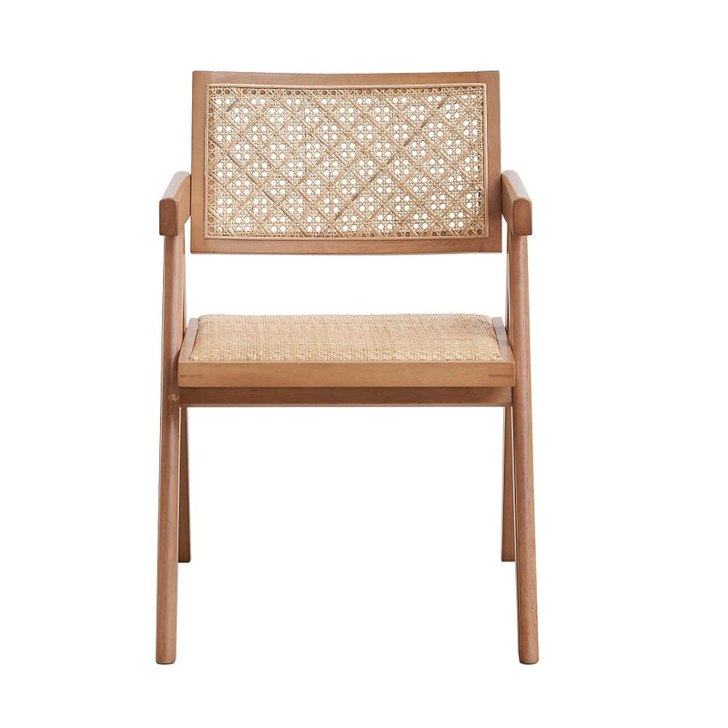 Velentina - Arm Chair (Set of 2) - Rattan & Natural - R&R Furniture Gallery (Fountain Valley, CA)