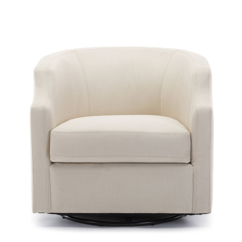 Isabelle - Swivel Glider Barrel Chair - R&R Furniture Gallery (Fountain Valley, CA)