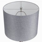 Pair of Lumi Source Lenuxe contemporary semi-gloss table lamps with sleek modern design, set of two for stylish home lighting.