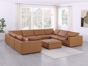 1100 - 9-Piece U-Shaped Sectional In Top-Grain Italian Leather - R&R Furniture Gallery (Fountain Valley, CA)