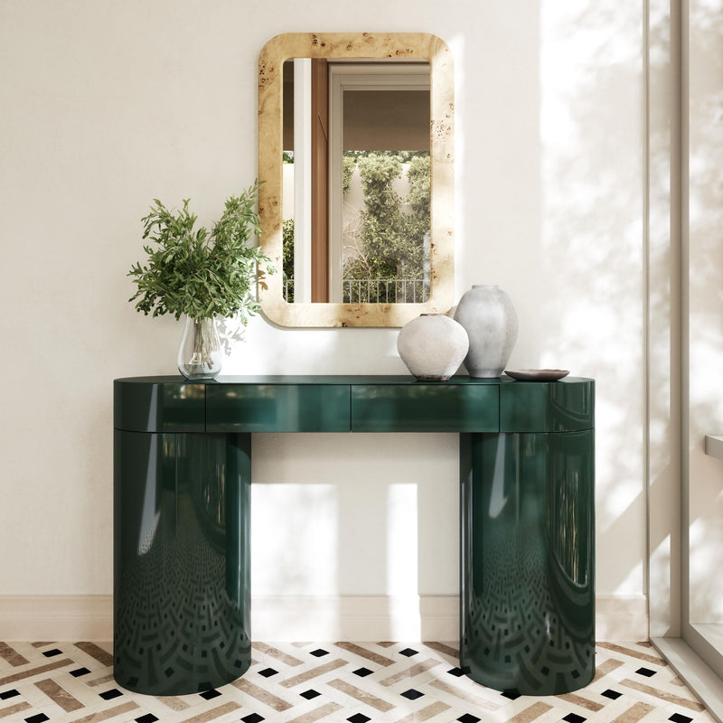 Mira - High Gloss Console Table - R&R Furniture Gallery (Fountain Valley, CA)
