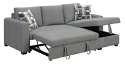 Pensole - Reversible Pop - Up Sleeper Sectional - R&R Furniture Gallery (Fountain Valley, CA)