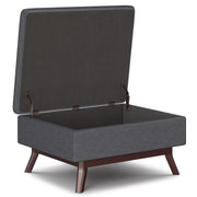 Owen - Upholstered Rectangular Storage Ottoman - R&R Furniture Gallery (Fountain Valley, CA)