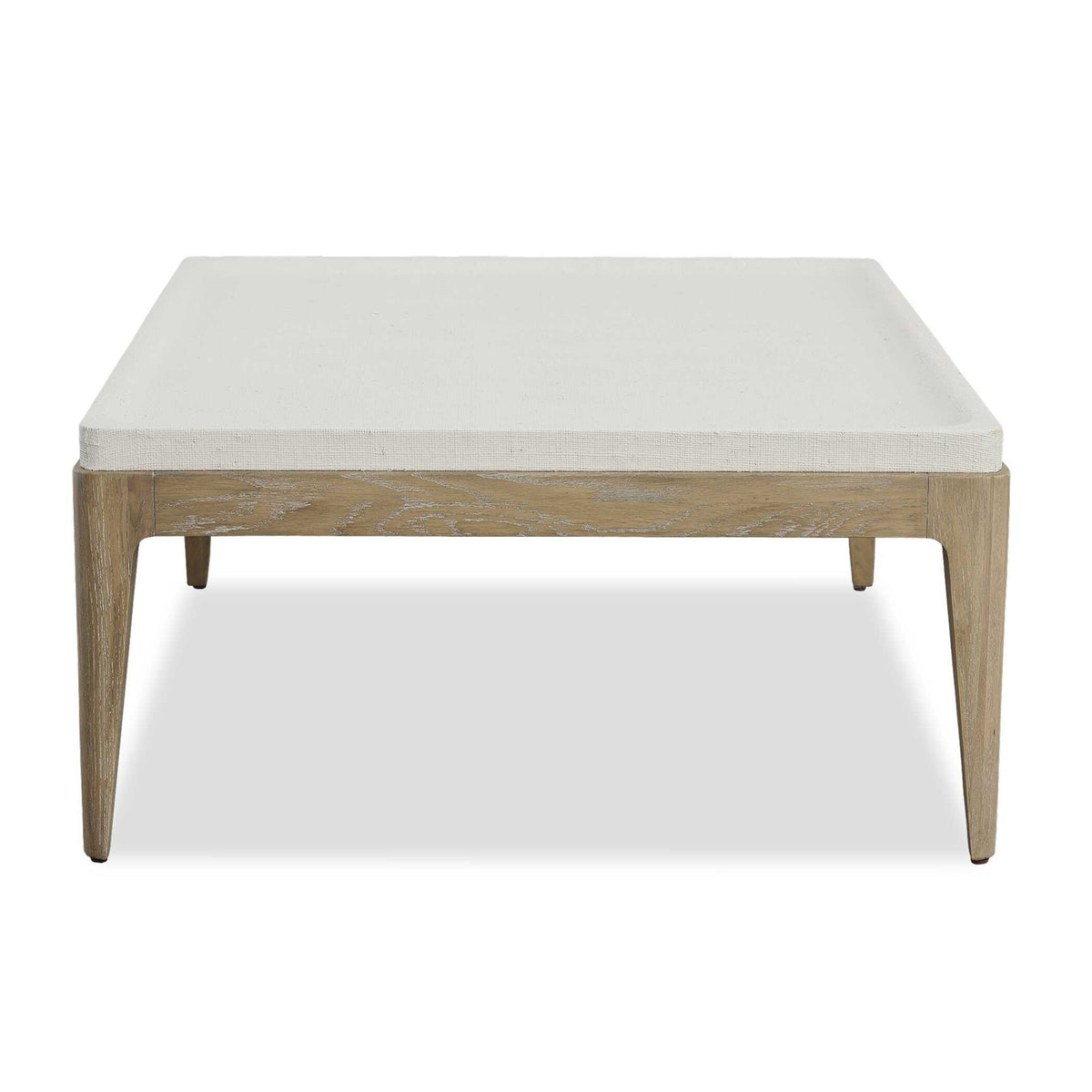 Linen Coffee Table - White