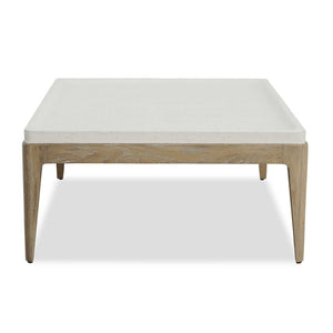 Linen Coffee Table - White