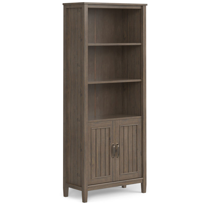 Lev - Bookcase - Smoky Brown - R&R Furniture Gallery (Fountain Valley, CA)
