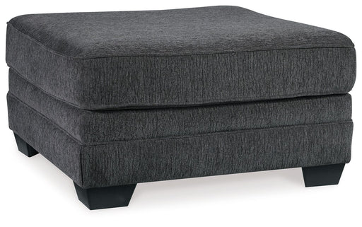 Tracling - Oversized Accent Ottoman - Slate - R&R Furniture Gallery (Fountain Valley, CA)
